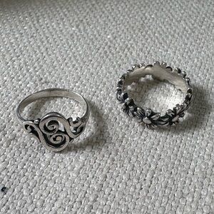 James Avery Spanish Swirl and Margarita Ring